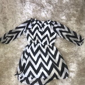 chevron dress